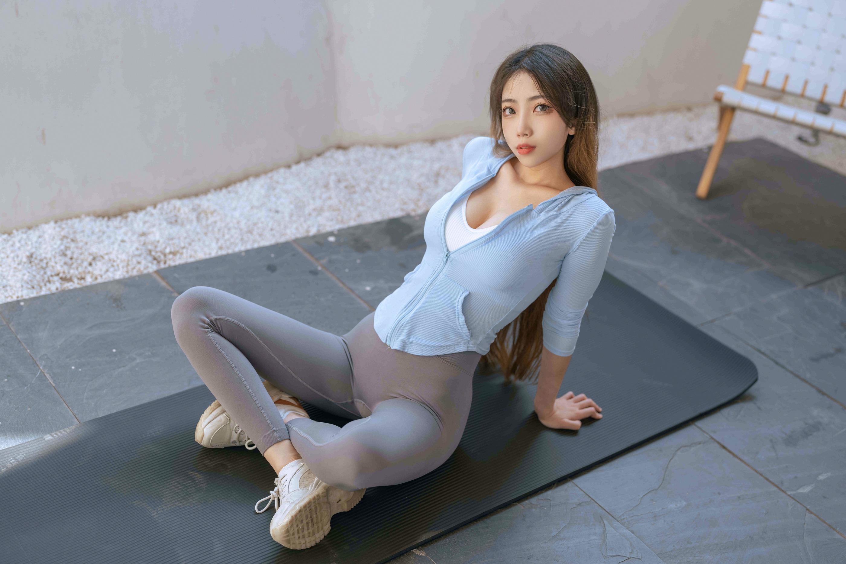 图片[1]-杏仁曲奇 – NO.003 瑜伽姐姐[55P]-XikXak